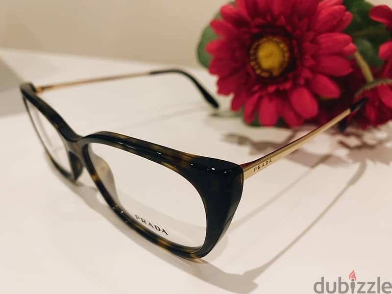 Prada Havana Cat-Eye Eyeglasses 5