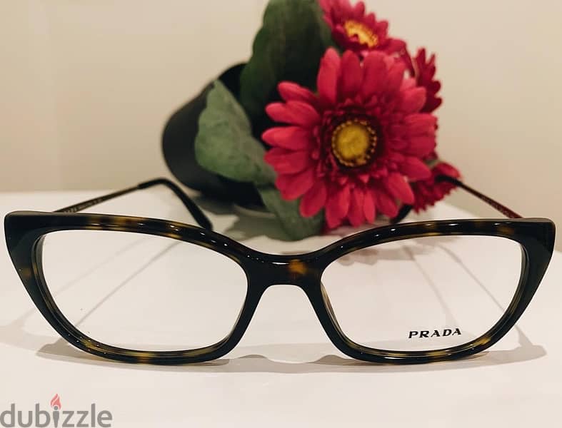 Prada Havana Cat-Eye Eyeglasses 6