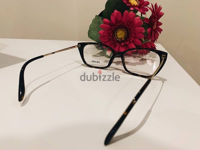 Prada Havana Cat-Eye Eyeglasses 7