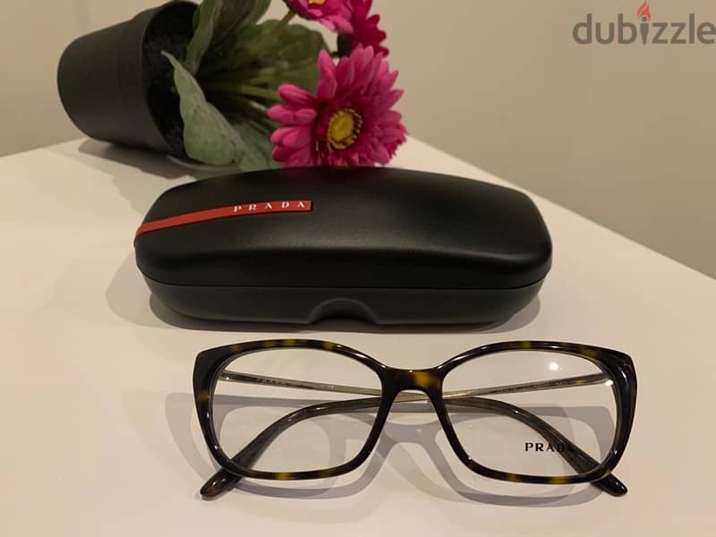 Prada Havana Cat-Eye Eyeglasses 8