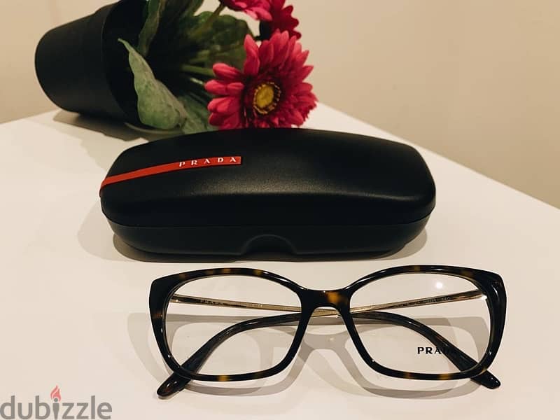 Prada Havana Cat-Eye Eyeglasses 9