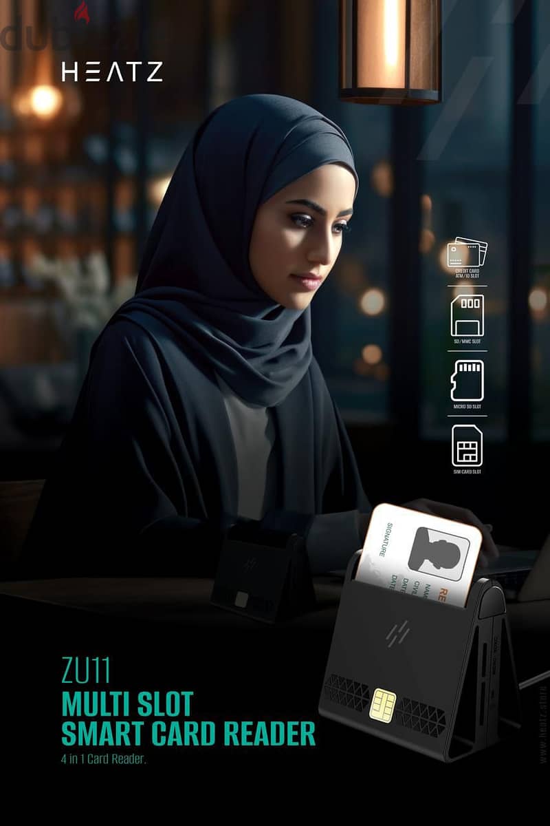 HEATZ Smart ID Card Reader ZU11 2