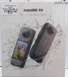 Insta360 X4 8K Action Camera - Brand New