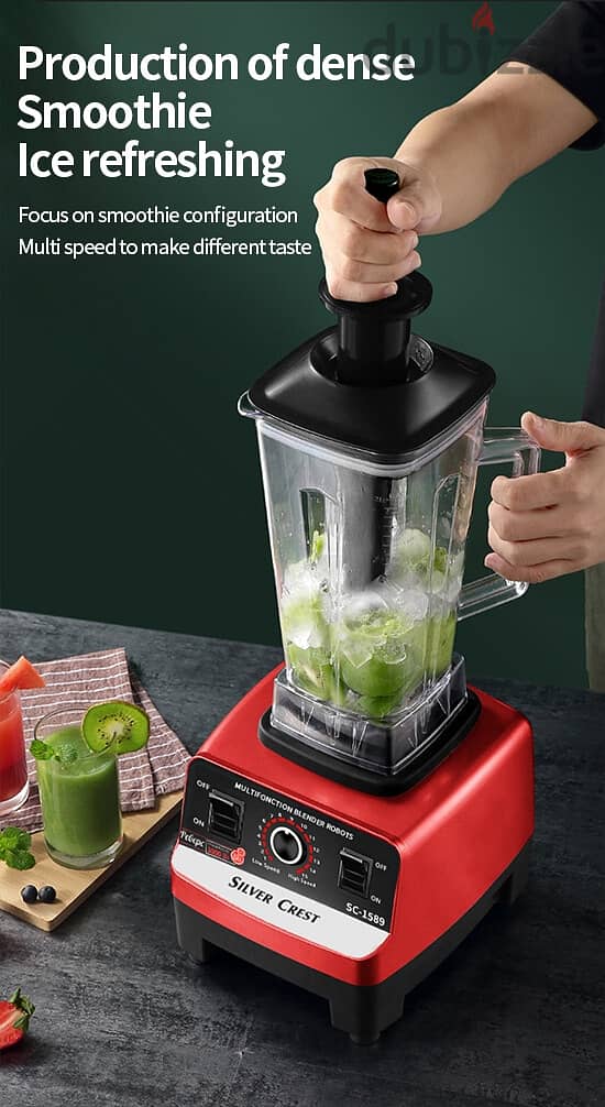 Silver Crest 4500W Power Blender SC-1589 3