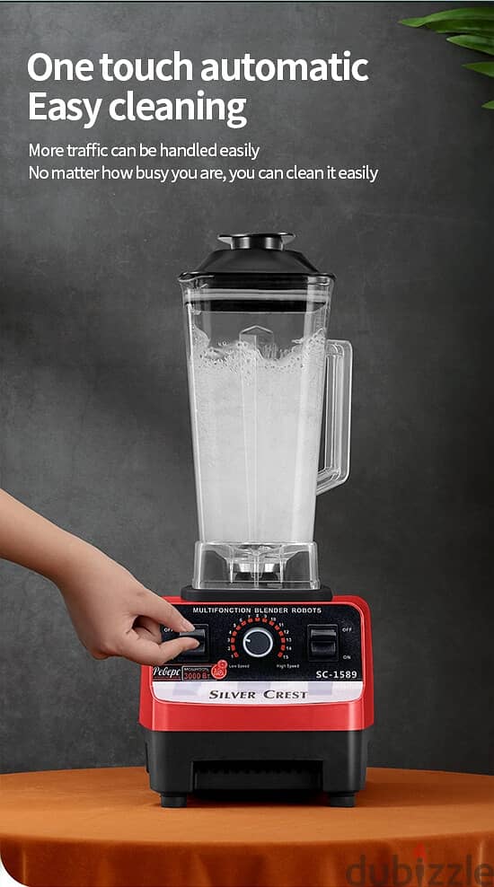 Silver Crest 4500W Power Blender SC-1589 4