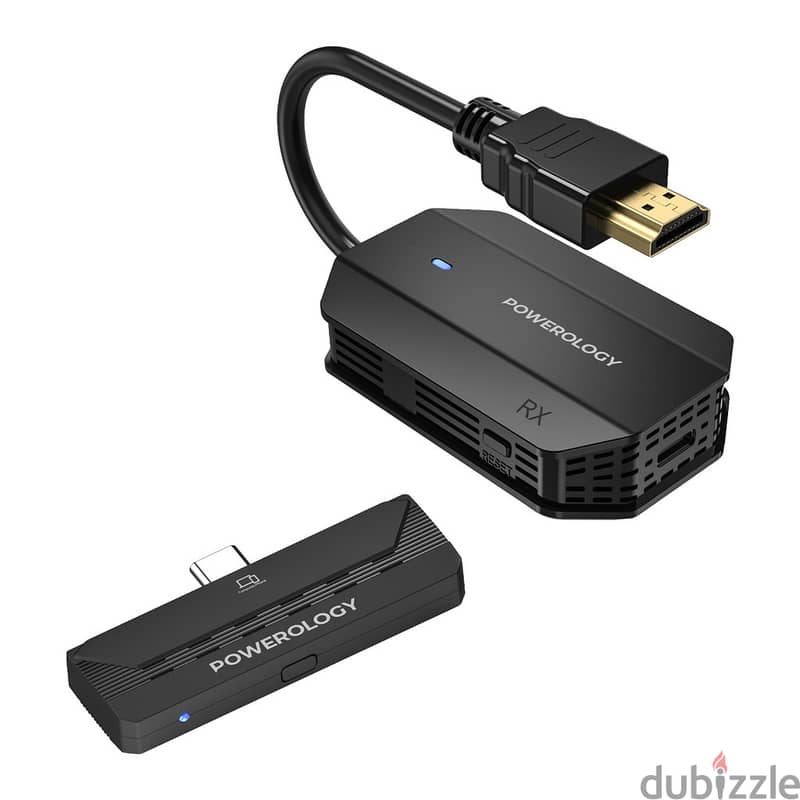 Powerology Wireless HDMI Type C Adapter Audio VIDEO-PHDMAC 1