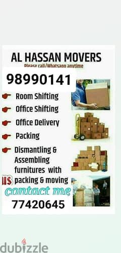 oman Muscat Mover and Packer tarspot  and carpenters sarves