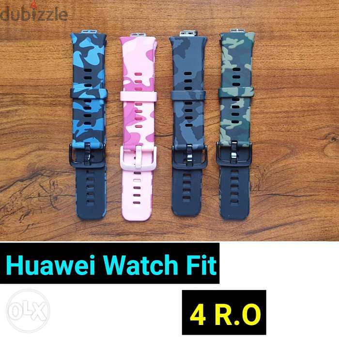 Huawei Watch Fit Bands احزمه ساعة هواوي فيت سير 4