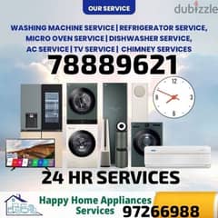 Ac Washing Machine and Refrigerator 0