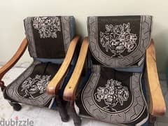 Chair set with tea table 0