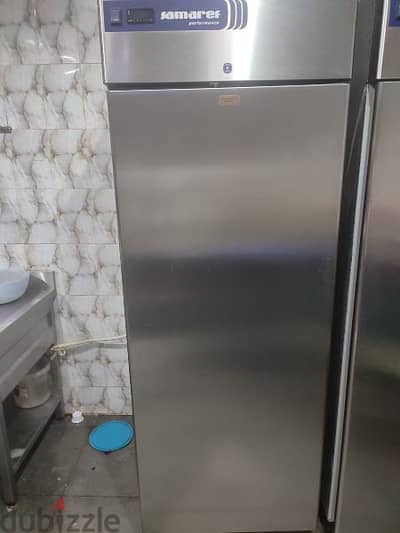 chiller and freezer good working condition 2pc