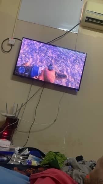 ps4 , 42 inch tv and I bell home theater 7