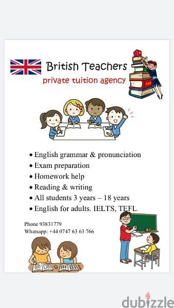 British English teacher in Sur 0