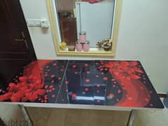 USED DINING TABLE WITH EXTENDABLE OPTION (NOT USED VERY MUCH) 0