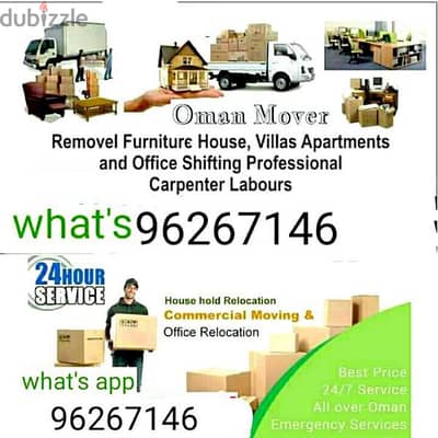 muscat furniture house shiftingg low price