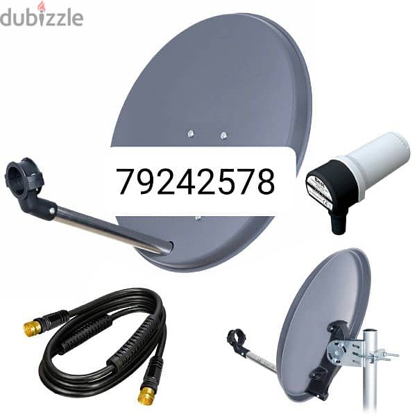 nileset arabset dishtv airtel all satellites installation 0