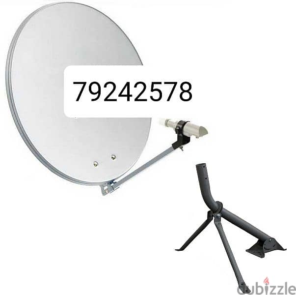 new satellite dish nileset arabset airtel dishtv fexing & mantines 0