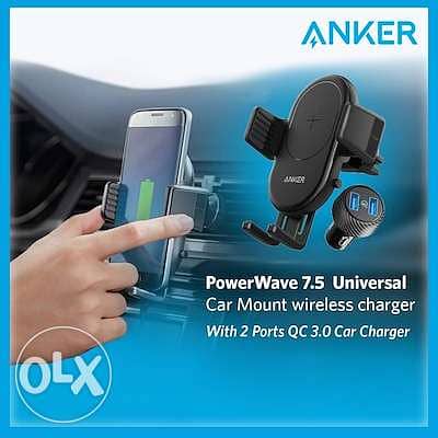 ANKER Powerwave Wireless Car Charger B2551H13 (NEW) 5