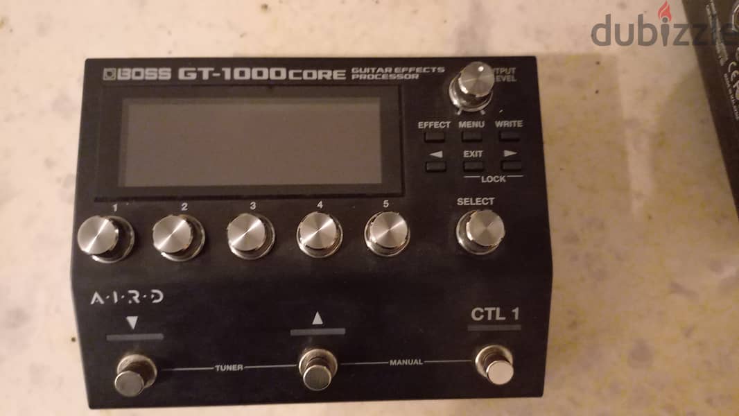 GT-1000 core Boss Guitar Pedal 1