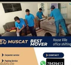 muscat furniture house shiftingg low price 0