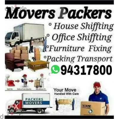 all Oman Movers and Packers House shifting office shifting good price