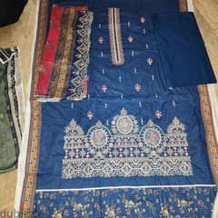 Pakistani   embroidery lawn suit 0