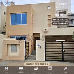 Luxury villa in al qurm 29 for rent ,price 700 OMR