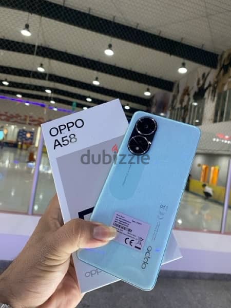 OPPO A58  8GB RAM 128GB Memory 1