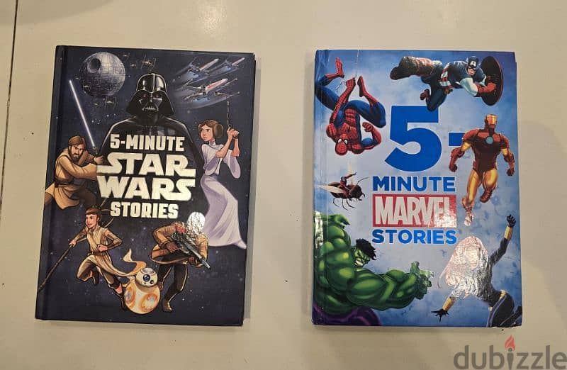 Star wars & Marvel story books 0