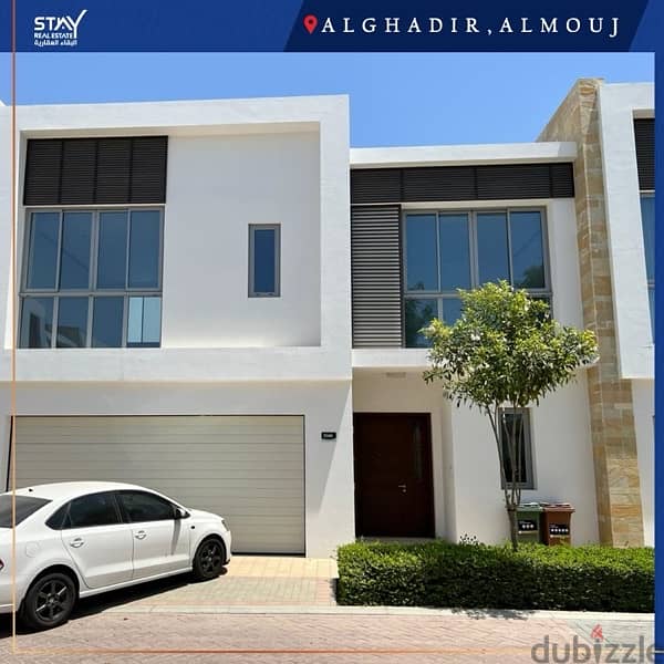 town house for sale 3+maid for life time Oman residency 12