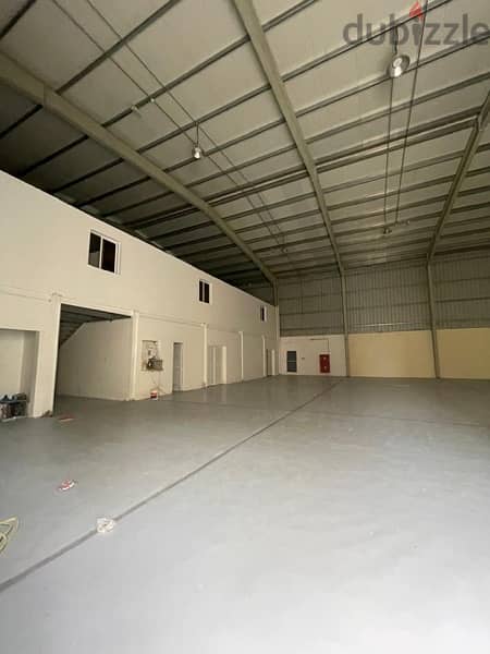 مستودع للإيجار في الرسيل warehouse for rent in Rusail 1