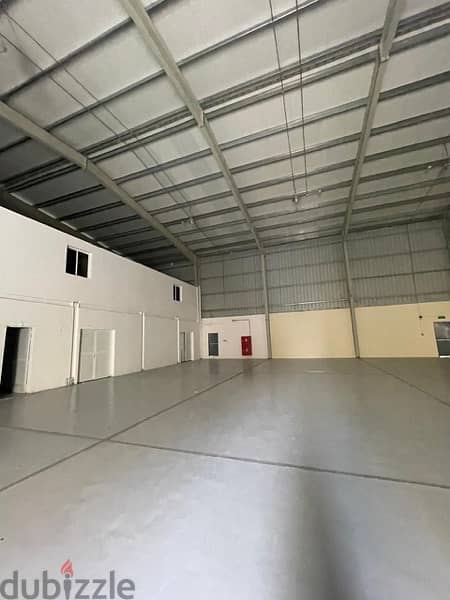 مستودع للإيجار في الرسيل warehouse for rent in Rusail 2