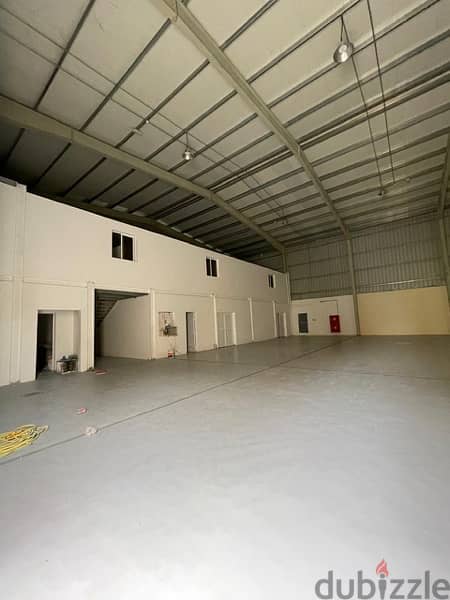 مستودع للإيجار في الرسيل warehouse for rent in Rusail 5