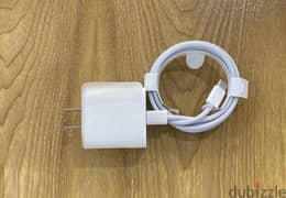 Apple 100% Original Power Adapter 20W With C to C Cable 1mm