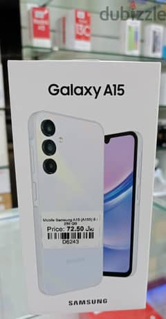 Samsung Galaxy A15 8GB Ram 256GB Storage