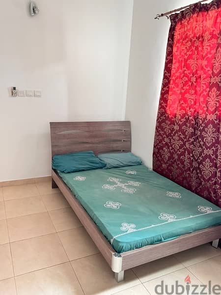 Furnished room with attached bathroom for rent in Al Ghobra North 2