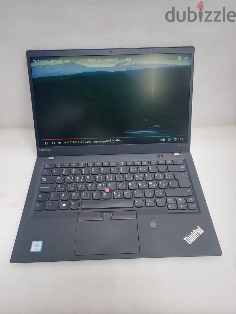 LENOVO X1 CARBON CORE I7 16G RAM 512GB SSD 14-INCH SCREEN 1