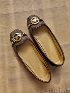 micheal kors shoes leather ballerina size 39