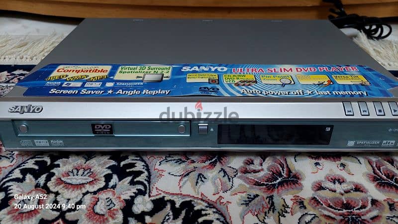 sanyo dvd player 1