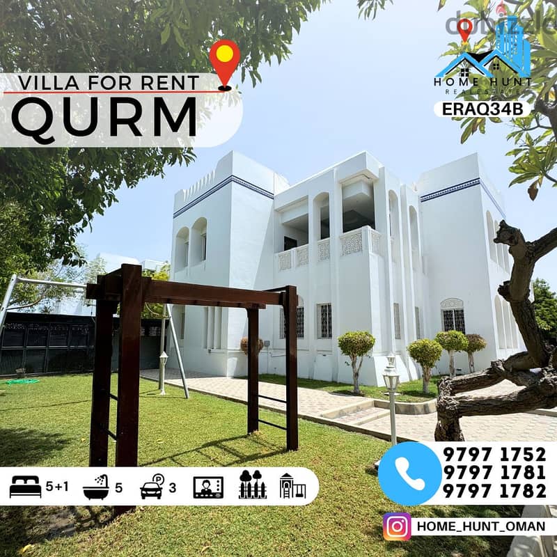 QURUM | 5+1 BEDROOM LUXURIOUS BEACH SIDE VILLA 0