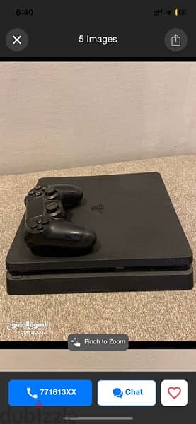 ps4 slim 500Gb 1 joystik