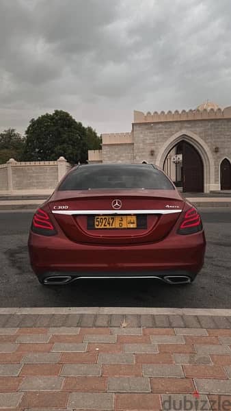 Mercedes-Benz C 300 2017 Lady driven 8