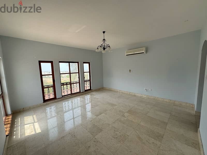 highly recommend 5+1bhk for rent in qurum heights 3