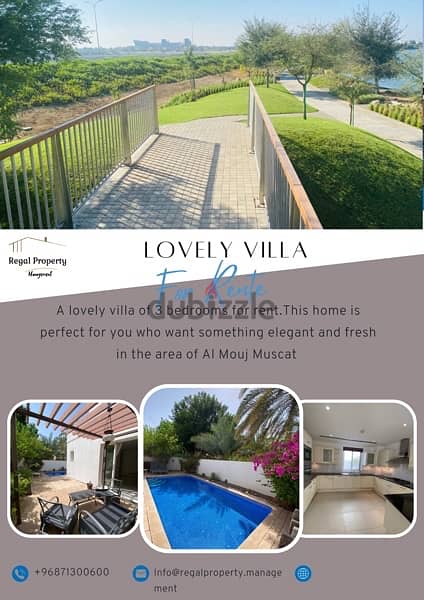 reduced price  3-4 Bedroom Villa with Private Pool for Rent in Al Mouj 8