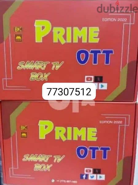 Prime OTT Tv Box with Ip_Tv one uear subscription 0