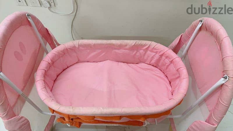 Baby cot or crib, and swing 7