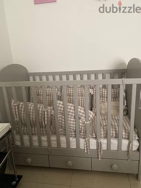 IKEA baby crib in very good condition. 1