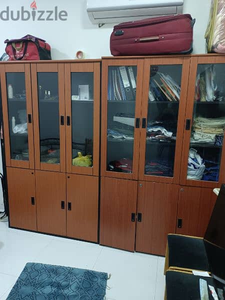 cupboard and metal bed 1