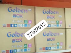 Golden Tv Box with ip-tv one year subscription