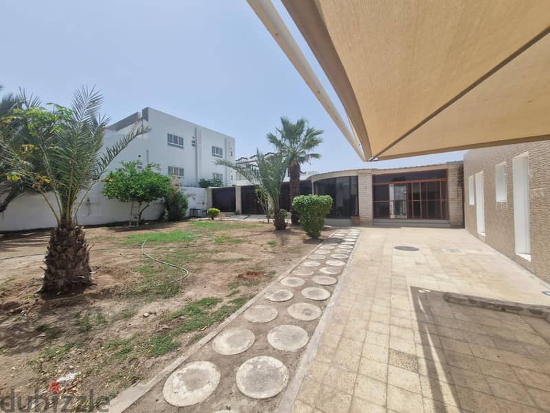 3 + 1 Fully Furnished Villa for Rent in Al Khoud with Garden & Pool 0